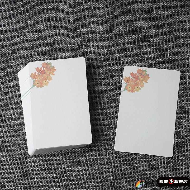 牛皮纸手写卡纸新鲜著墨创意潮流