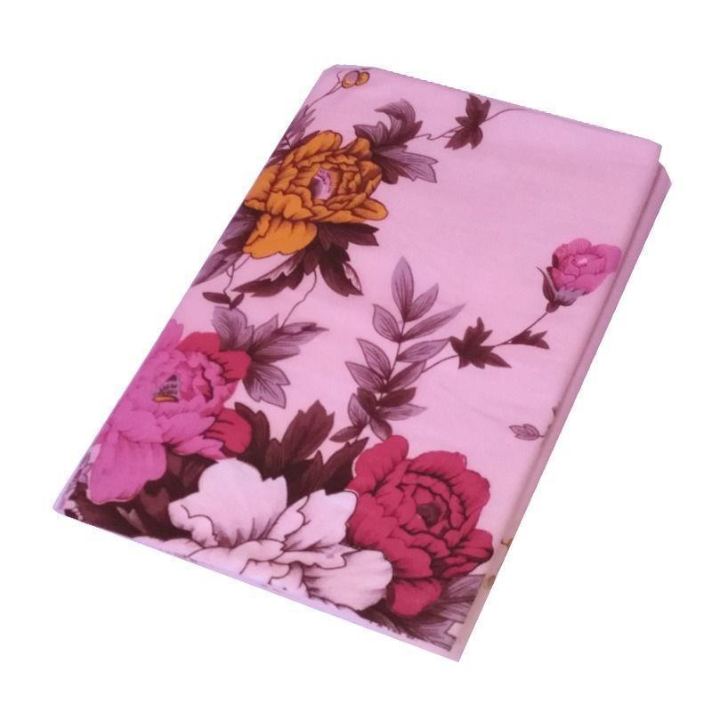 老式被套双人床单斜纹加厚国民被单上海传统复古单人全棉单件印花