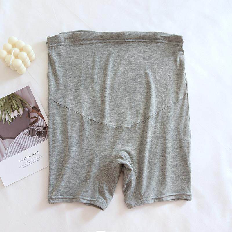 孕妇薄款宽松托腹安全裤怀孕期防走光打底裤夏季薄款低腰三分短裤