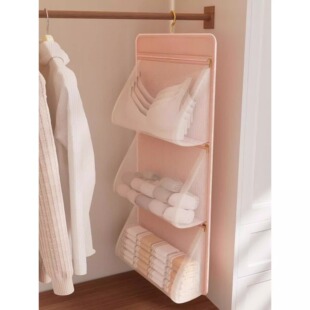 衣柜挂式内衣收纳袋收纳挂袋学生宿舍门后床边内裤袜子娃娃壁神器