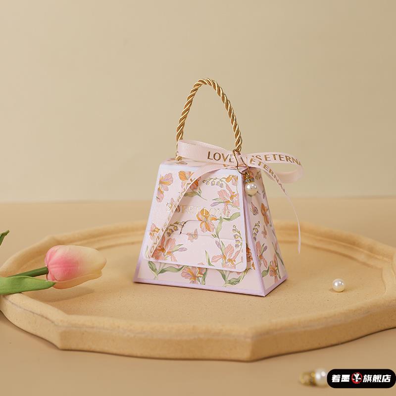 婚礼高级感喜糖盒糖盒结婚子2025新款喜糖袋