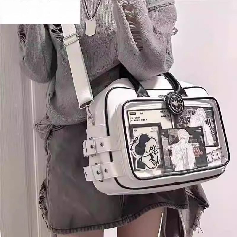 痛包斜挎包包日系二次元大食量单肩背包大容量通勤小包女2024新款