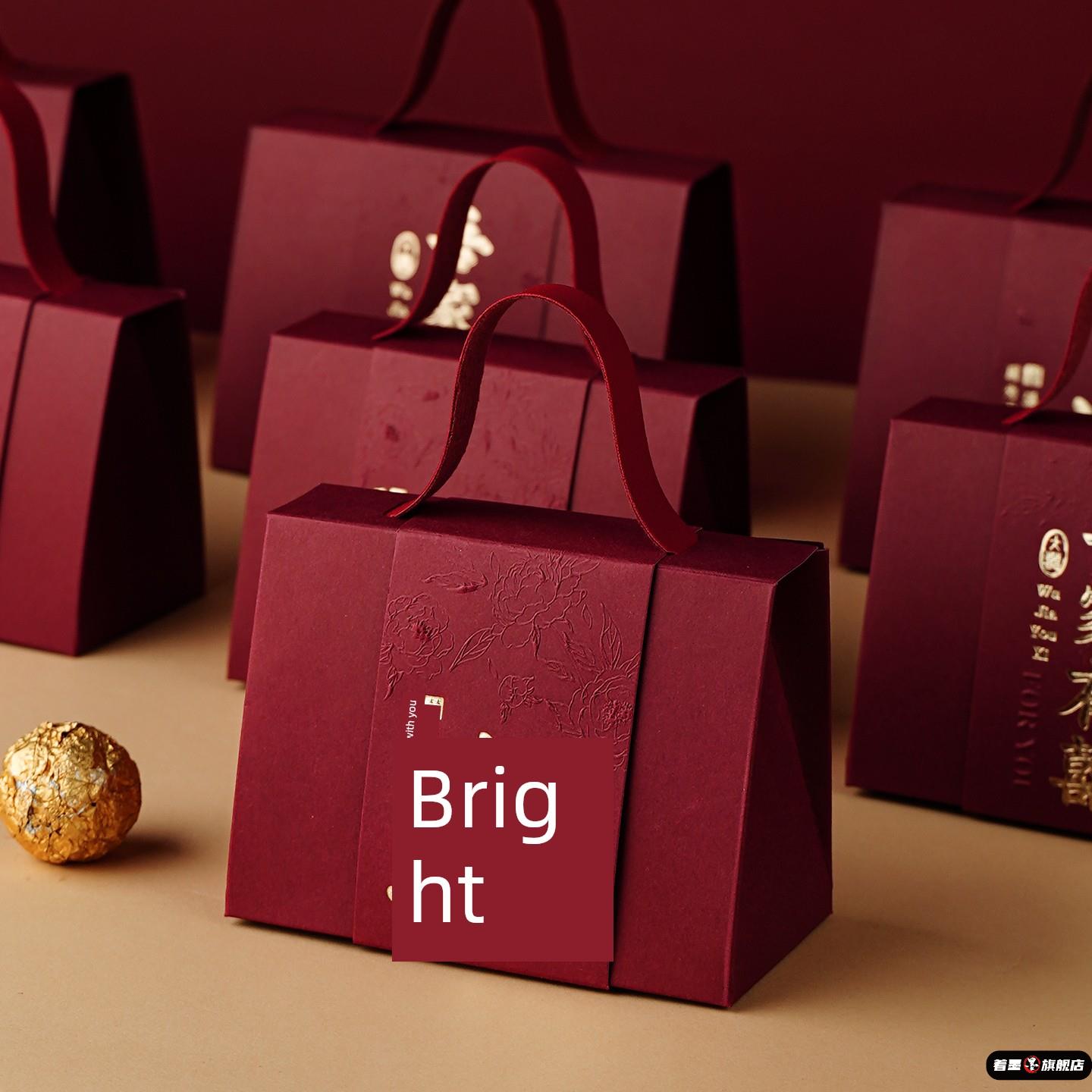 中式婚礼国风喜糖盒结婚2025新款糖果礼盒礼