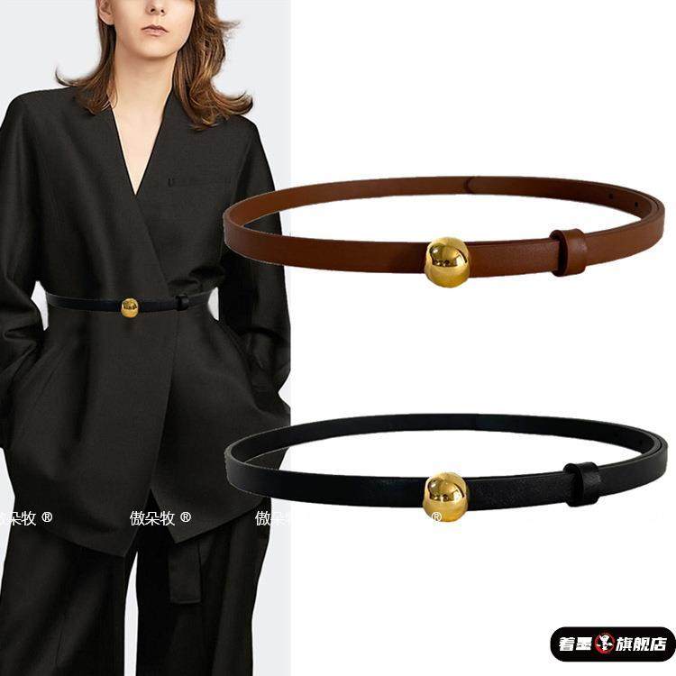 气质细腰封搭配西服的腰带女士新款装饰西装连衣裙收腰带气质百搭