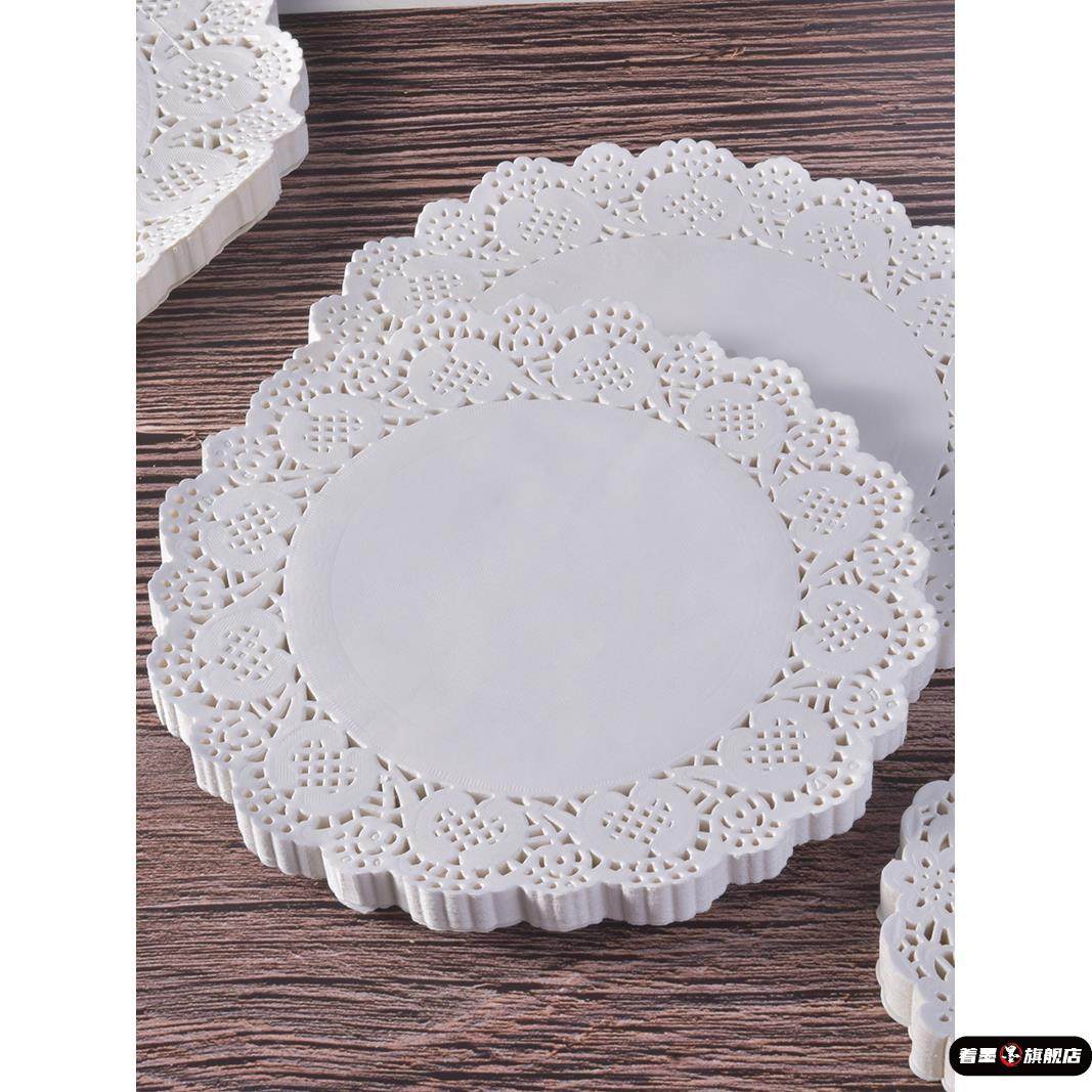 花边纸圆形通花底纸烧烤垫盘纸吸油纸厨房油炸烘焙点心蛋糕垫纸
