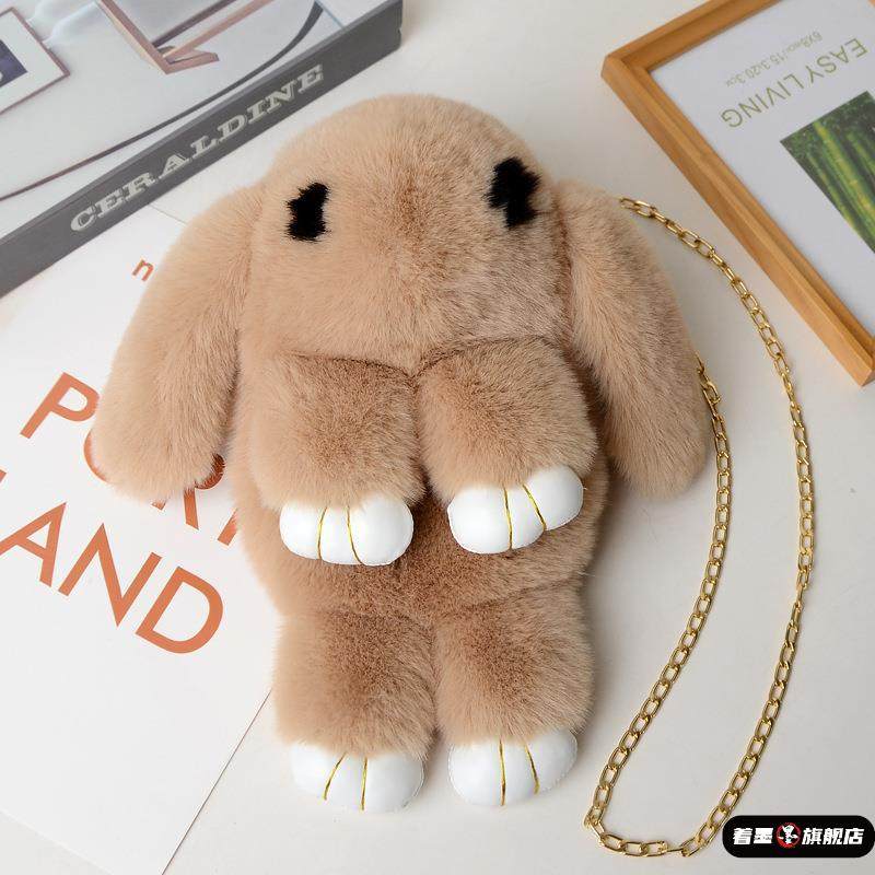 兔子包双肩背包女毛绒兔子包包斜挎儿童小背包女兔子斜挎包时尚潮,箱包皮具/热销女包/男包,通用款女包,淘宝优惠券,粉丝福利购,淘宝优惠卷