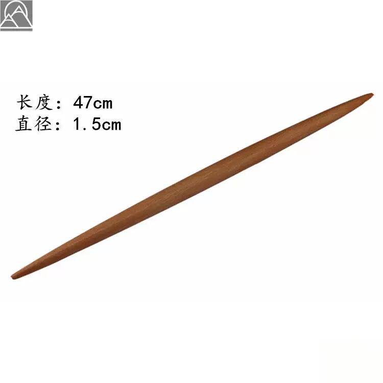细擀面杖超细细长不粘枣核小干仗小号面杆手工饺子皮家用厨房