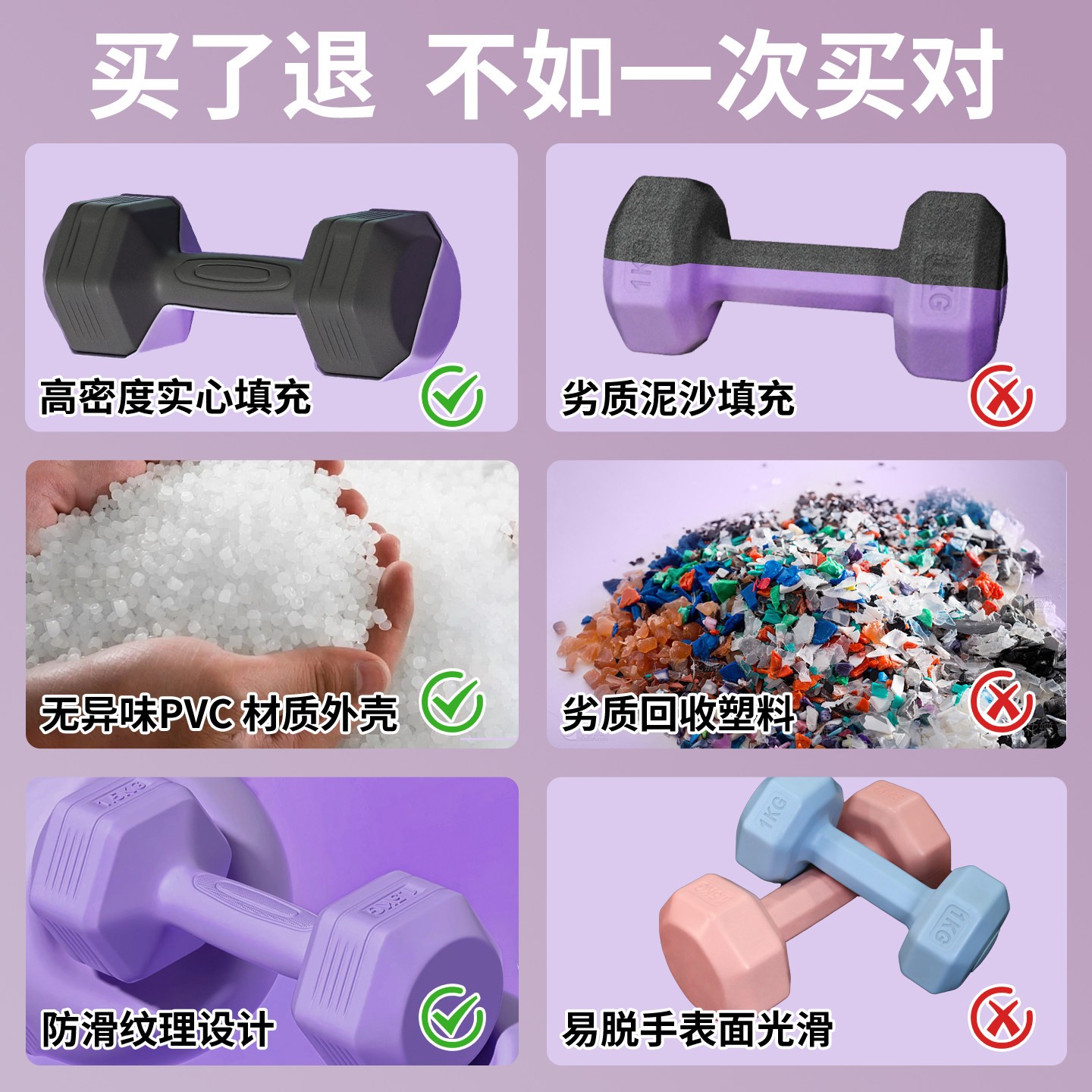 哑铃女士家用瘦全身健身器材美背瘦身瑜伽舞蹈训练女壶铃包胶男士