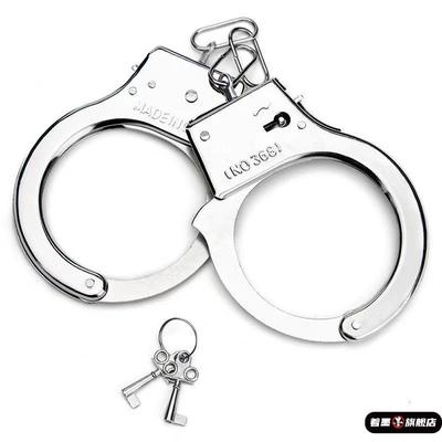 不锈钢儿童手铐手镯玩具剧本著墨