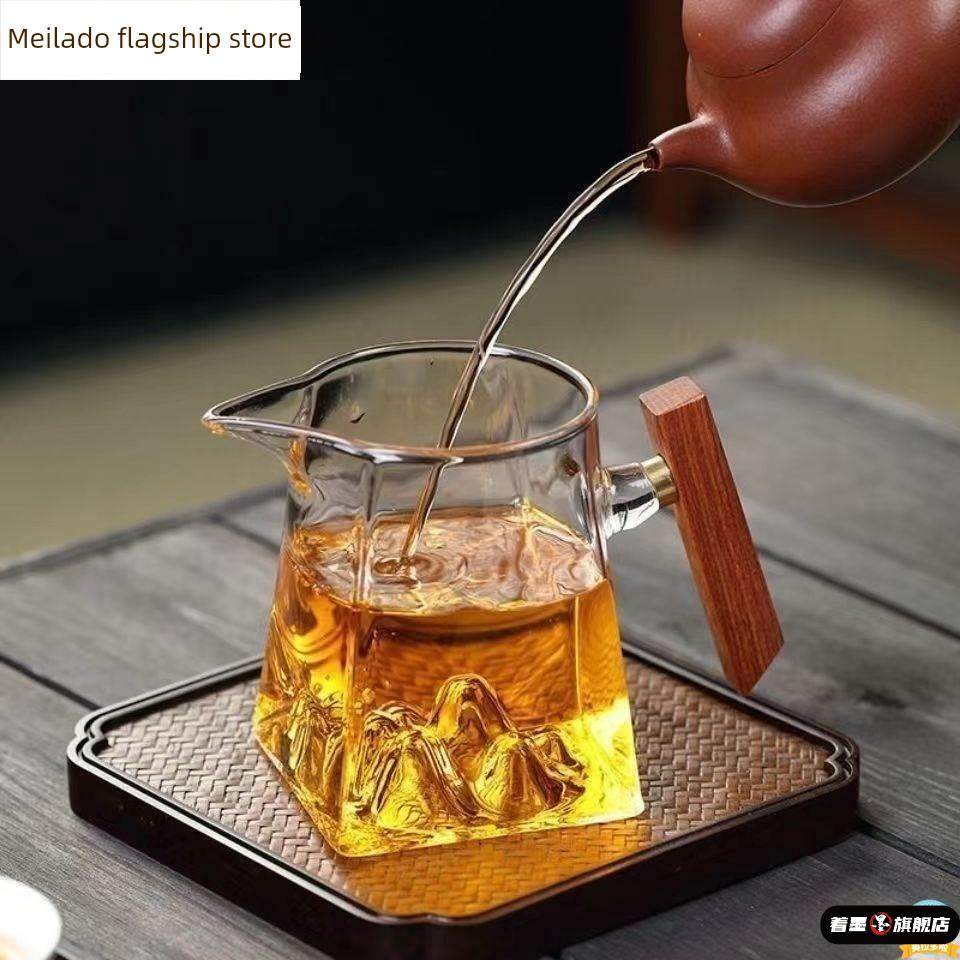 耐热山景公平杯玻璃高端加厚茶隔板茶过滤器集成男杯茶海茶漏茶具,餐饮具,公道杯,淘宝优惠券,粉丝福利购,淘宝优惠卷