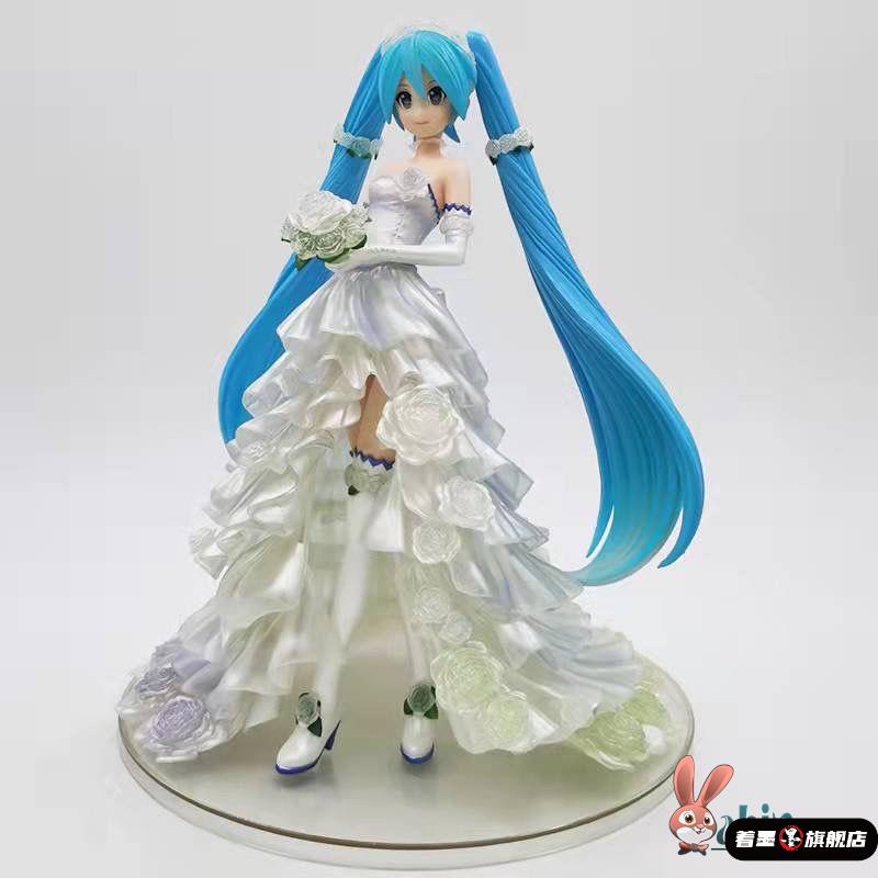 初音未来手办动漫周边二次元美少女战士模型机箱摆件公仔女生礼物