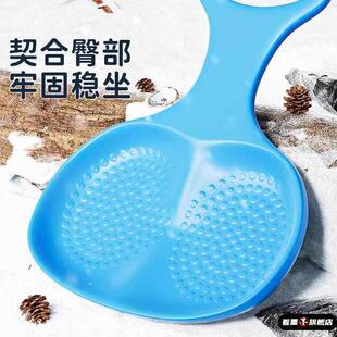 儿童加大加厚草坪滑草板划草垫滑雪沙板滑滑梯屁股坐垫板地滑滑器
