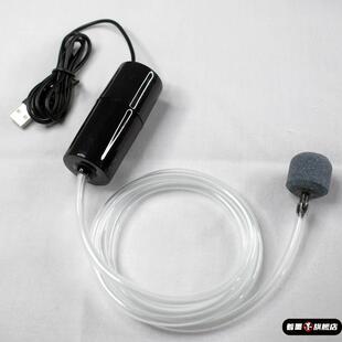 小型养鱼充打氧增氧器超静音鱼缸氧气泵净水循环过滤泵内置免换水