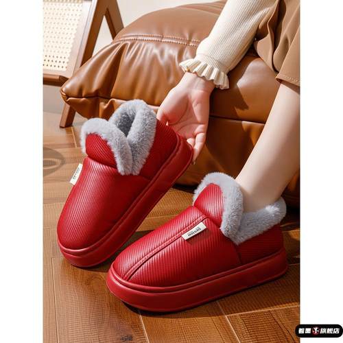 缝制鞋秋冬季防滑英伦2025新款棉