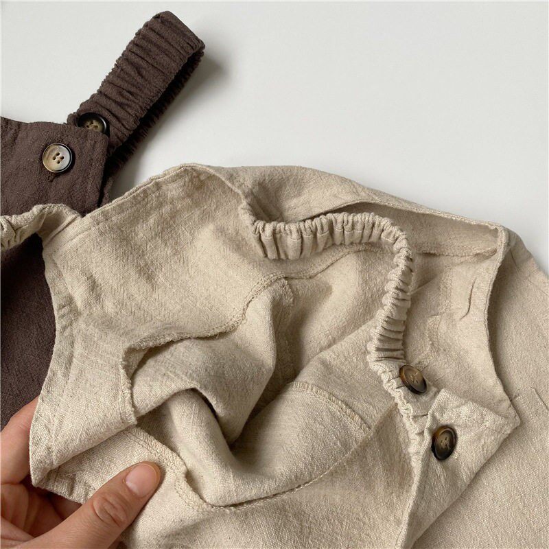 儿童背带裤宽松休闲连体裤背带裤儿童夏季新品吊带裤男女童休闲裤