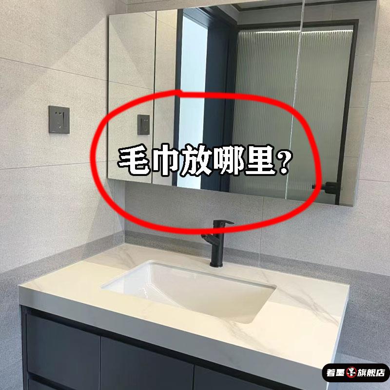 强力吸盘毛巾架收纳毛巾挂杆壁挂可伸缩浴巾