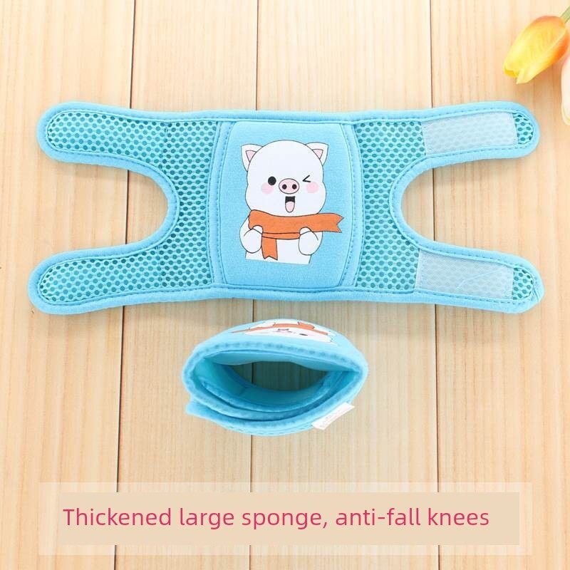 宝宝学走路防摔护膝婴儿爬行装备护腕儿童学步膝盖保护套神器护腿