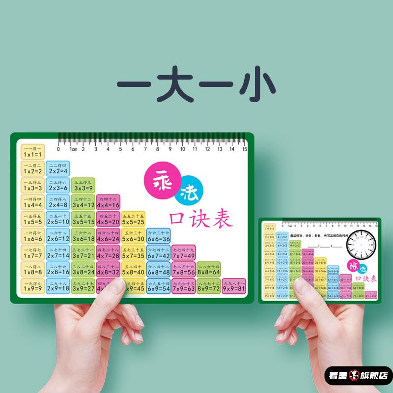 15839九九乘法二年级口诀卡片99