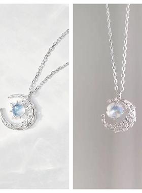 ins项链二人学生饰品新款梦幻闺