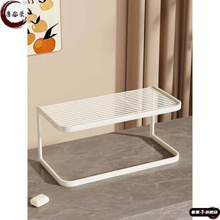 路由器盒子收纳盒家用客厅落地放wifi光猫机顶盒的放置架置物架子