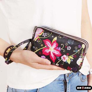 多层分隔手机收纳包2026新款女士手抓包手拿零钱包随身带可放迷你