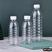500ml透明塑料瓶一次性矿泉水空瓶子塑料一斤装 饮料瓶带盖