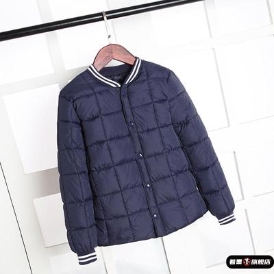 高中生羽绒服青少年校服神器著墨