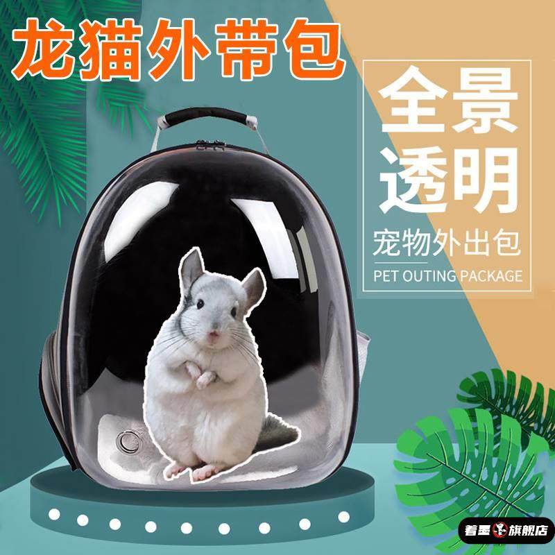 龙猫外出包携带笼子宠物防咬龙猫专用荷兰猪鹦鹉兔子花枝鼠外带包