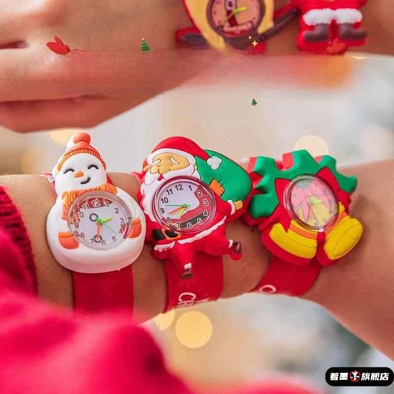 圣诞节装饰品啪啪圈手表手环儿童礼物玩具幼儿园装扮场景布置道具,模玩/动漫/周边/娃圈三坑/桌游,潮玩盲盒,淘宝优惠券,粉丝福利购,淘宝优惠卷