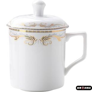 杯具瓦杯陶瓷水杯中式家用单个女生陶瓷杯茶杯主人杯子单杯会议杯