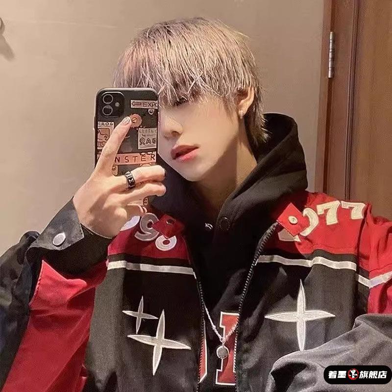 牧四诚cos服衣服服装全套周边工装机车棒球服外套夹克ins潮情侣款