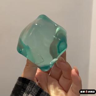 needoh捏捏rose同款肌大力透明冰块麦芽糖捏捏吸手指发泄玩具解压