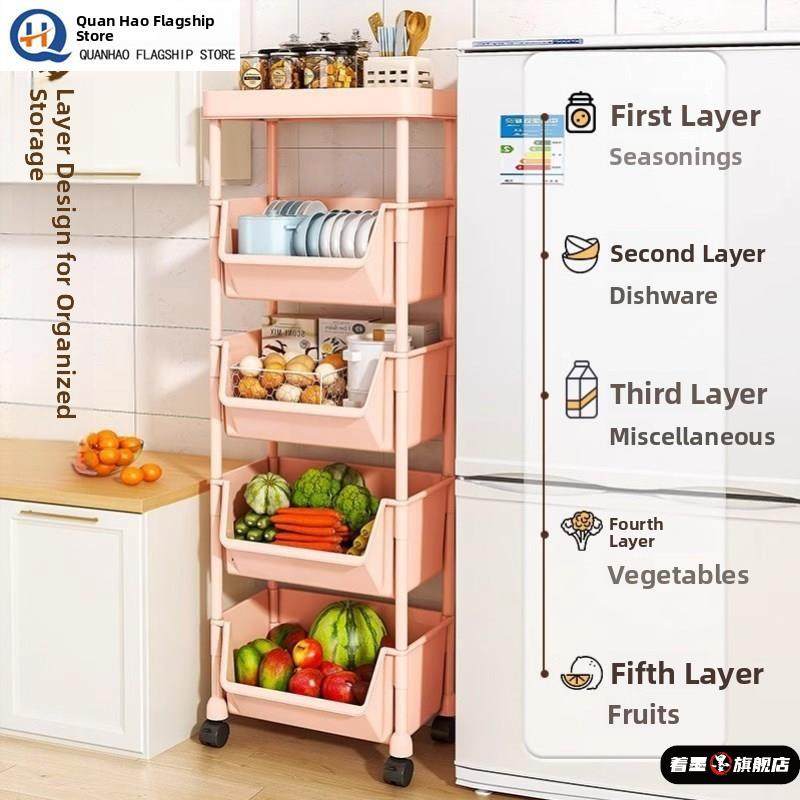 移动书架置物架落地多层带轮客厅卧室宿舍儿童小书柜小推车收纳层,收纳整理,家用收纳手推车,淘宝优惠券,粉丝福利购,淘宝优惠卷