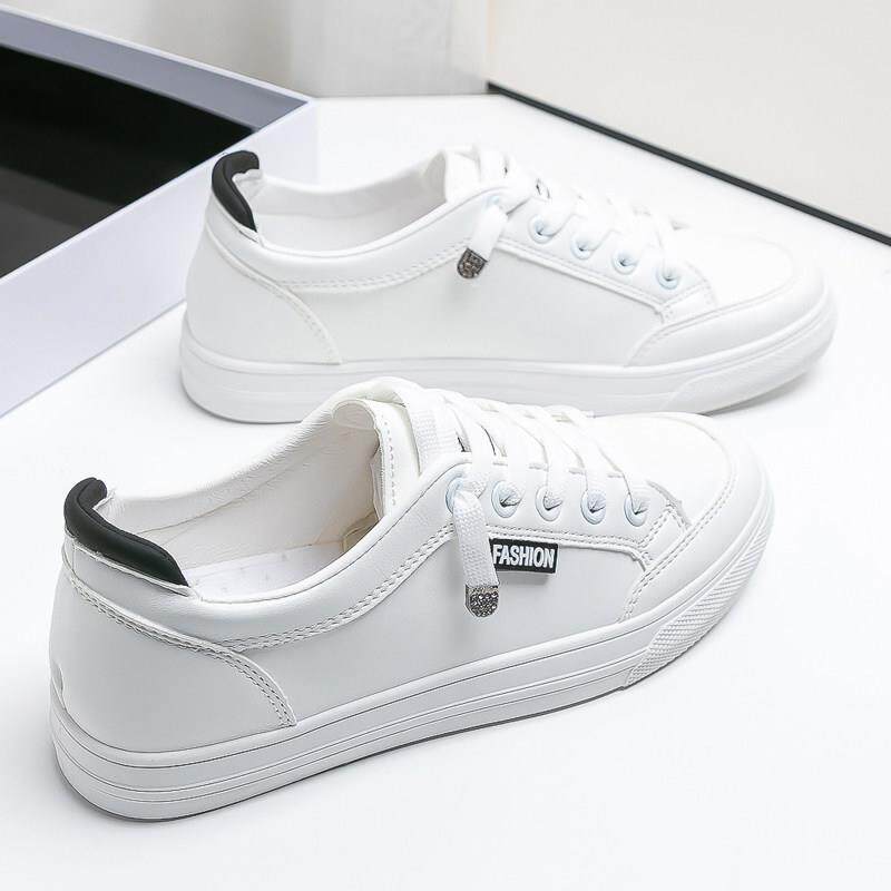 女士防滑休闲板鞋网面平底小白鞋女2026新款春季百搭软底运动鞋子