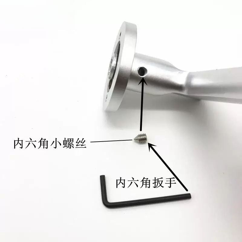 门锁对穿螺丝接管不锈钢面板内外螺纹链保德安把手套管加长铁配件图片