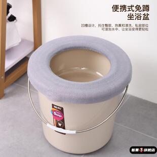 老年人马桶坐便器可移动带盖防臭便携式便盆孕妇儿童家用室内尿桶