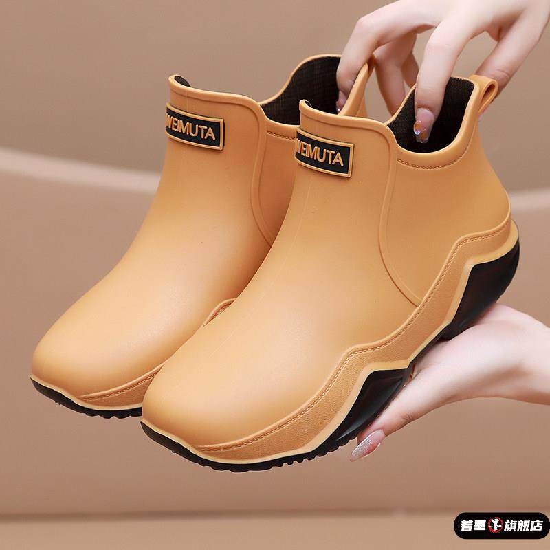 雨鞋女防滑短筒情侣款雨靴防水鞋保暖厨房胶鞋买菜套鞋洗车钓鱼鞋,居家日用,雨鞋/雨靴,淘宝优惠券,粉丝福利购,淘宝优惠卷