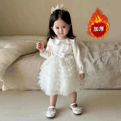 花童婚礼公主裙女宝宝周岁生日