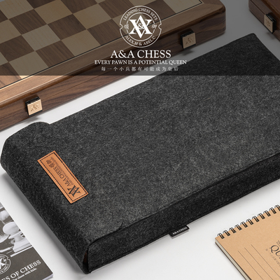 A&A CHESS/领御 国际象棋折叠棋盘收纳袋卡包便携式手拿包高颜值
