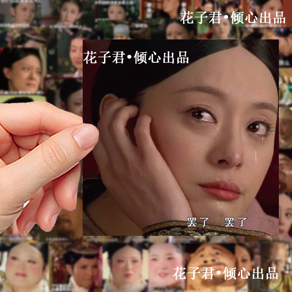 122张甄嬛传表情包贴纸沙雕搞笑文字装饰手机壳桌面手账贴纸