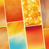 桔色渐变痛包背景纸diy材料素材纸手机壳背卡纸装 饰手帐￥￥