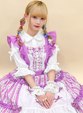 axesfemme kawaii甜美Lolita碎花蝴蝶结吊带日系连衣裙TS341X61S