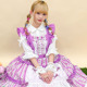axesfemme kawaii甜美Lolita碎花蝴蝶结吊带日系连衣裙TS341X61S
