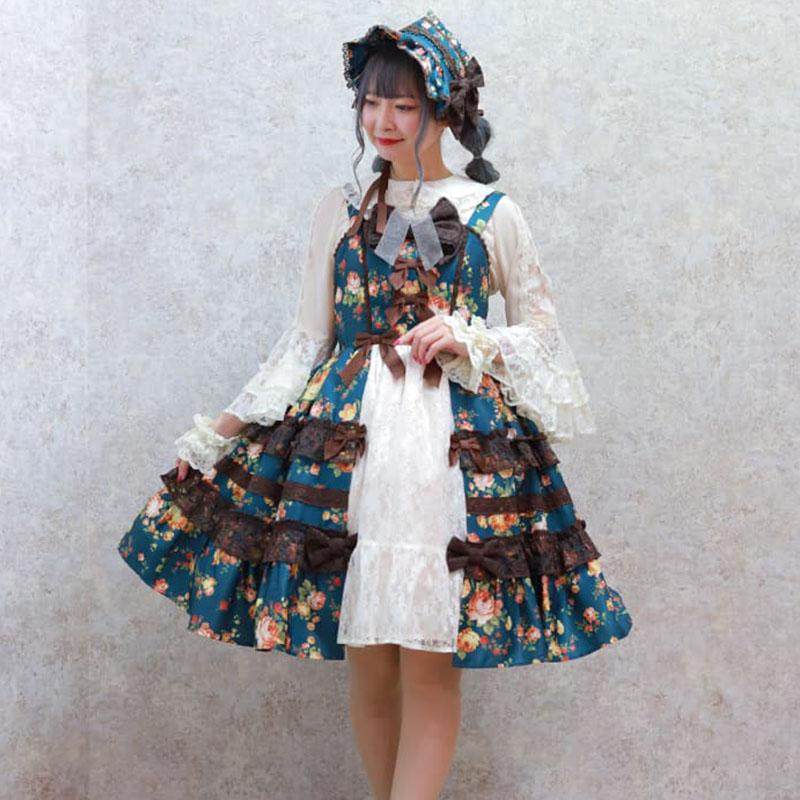 axesfemme kawaii��ϵlolita�ŵ�õ��ӡ����������ȹLD341X30S