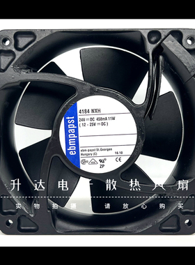TYP 4184NXH/NXHH/NXHR/NGX/NX 4114 ebmpapst 变频器散热风扇24V