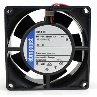全新原装德国Ebm-papst风扇8314HR 8314HU 8032 24V 6W高端风扇