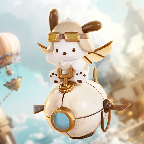 TOPTOY三丽鸥蒸汽朋克系列盲盒手办酷洛米凯蒂猫桌面摆件送礼