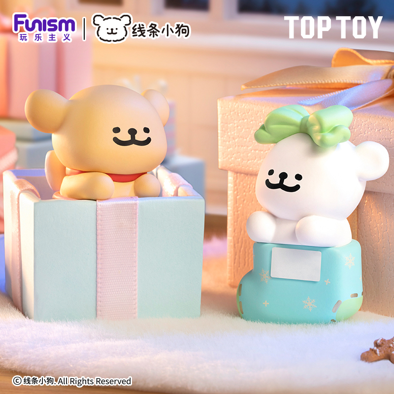 TOPTOY线条小狗趣趴趴系列