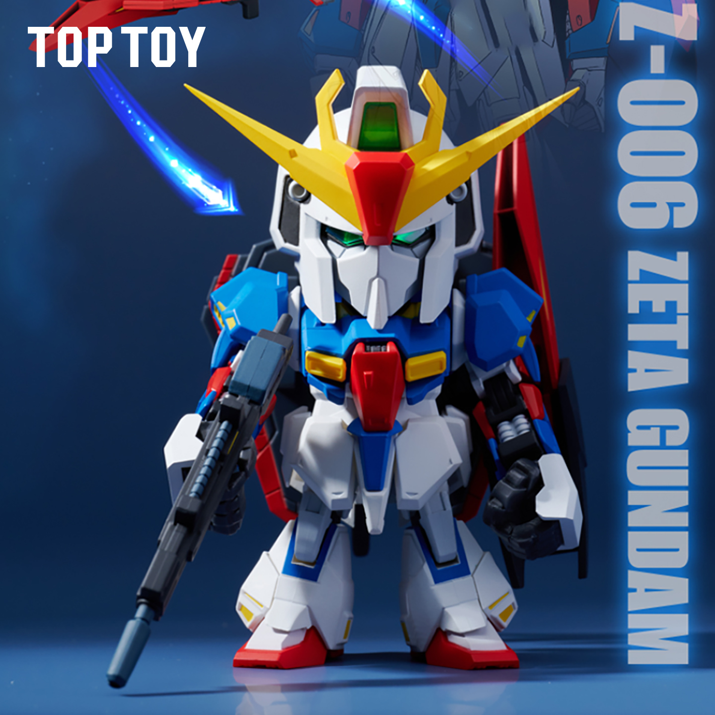 TOPTOYQMSV MINI Z GUNDAM&GUNDAM Mk-II 盲盒桌面摆件礼物