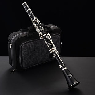 正品 蓝调单簧管乐器黑管胶合成木降Bb调单簧管17键考级哨片配件